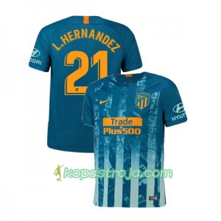 Billiga Fotbollströjor Atlético Madrid Lucas Hernandez 21 Tredje tröja 2018/19 Kortärmad